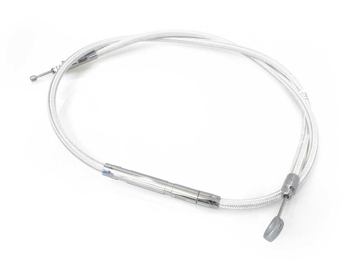 57in. Clutch Cable - Sterling Chromite. Fits Sportster 1986-2003.