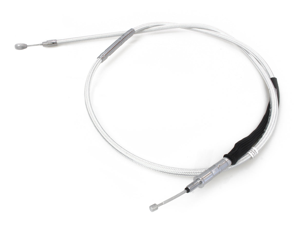69in. Clutch Cable - Sterling Chromite. Fits Touring 2008-2016 and 2021-2024.