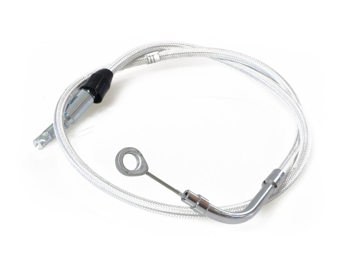 41in. Quick Connect Upper Clutch Cable - Sterling Chromite. Fits Most Touring 2021-2024