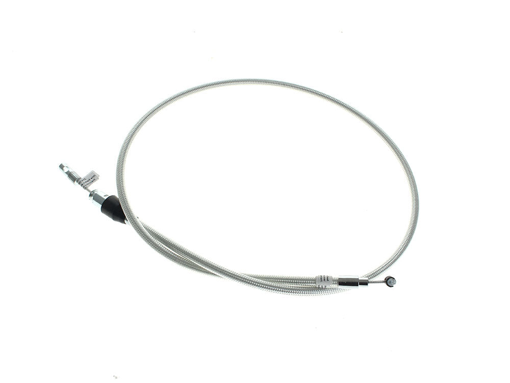 47in. Quick Connect Upper Clutch Cable - Sterling Chromite. Fits Street Glide 2024up & Softail 2025up