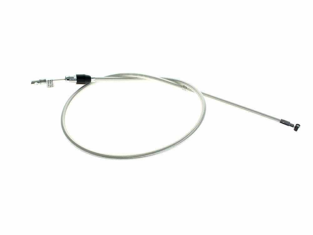 49in. Quick Connect Upper Clutch Cable - Sterling Chromite. Fits Street Glide 2024up & Softail 2025up
