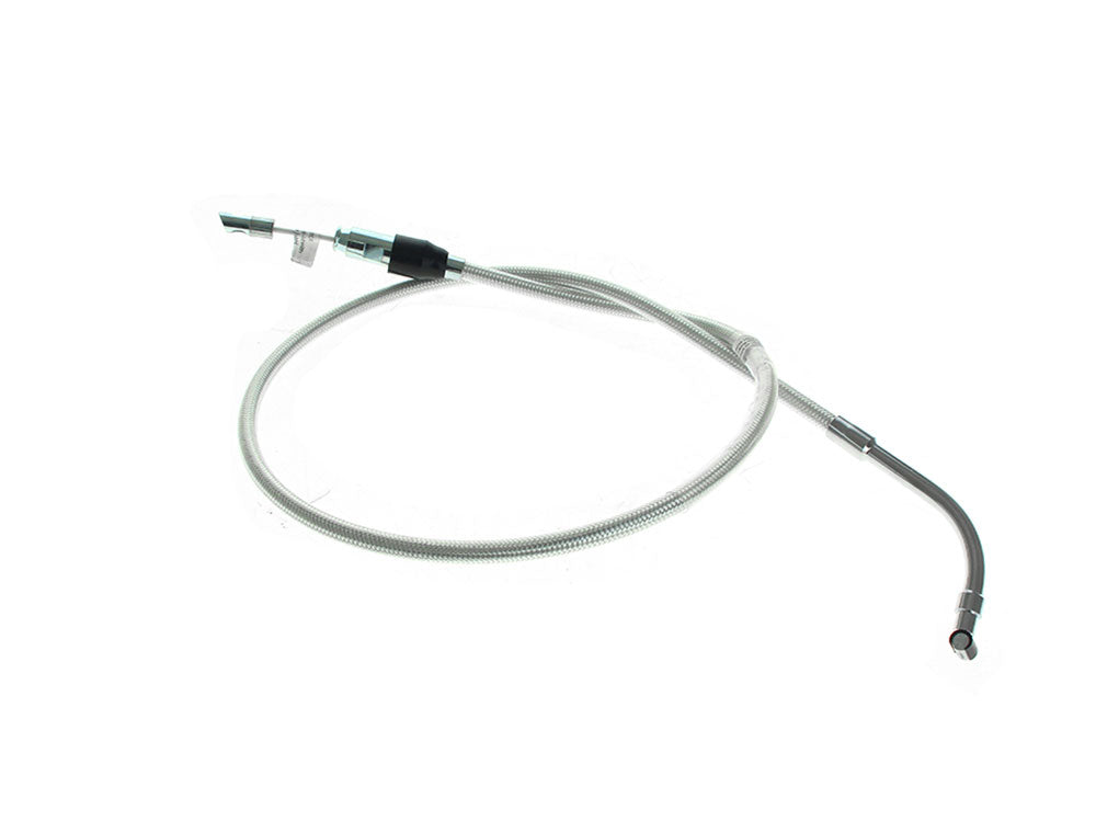 39in. Quick Connect Upper Clutch Cable - Sterling Chromite. Fits Road Glide 2024up