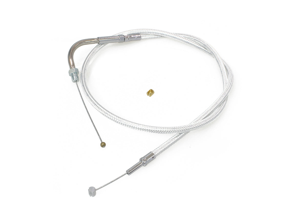 30in. Throttle Cable - Sterling Chromite. Fits Big Twin 1990-1995.