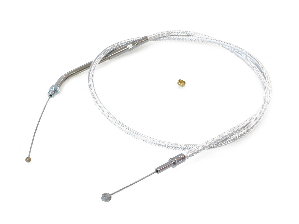 36in. Throttle Cable - Sterling Chromite. Fits Sportster 1988-1995.