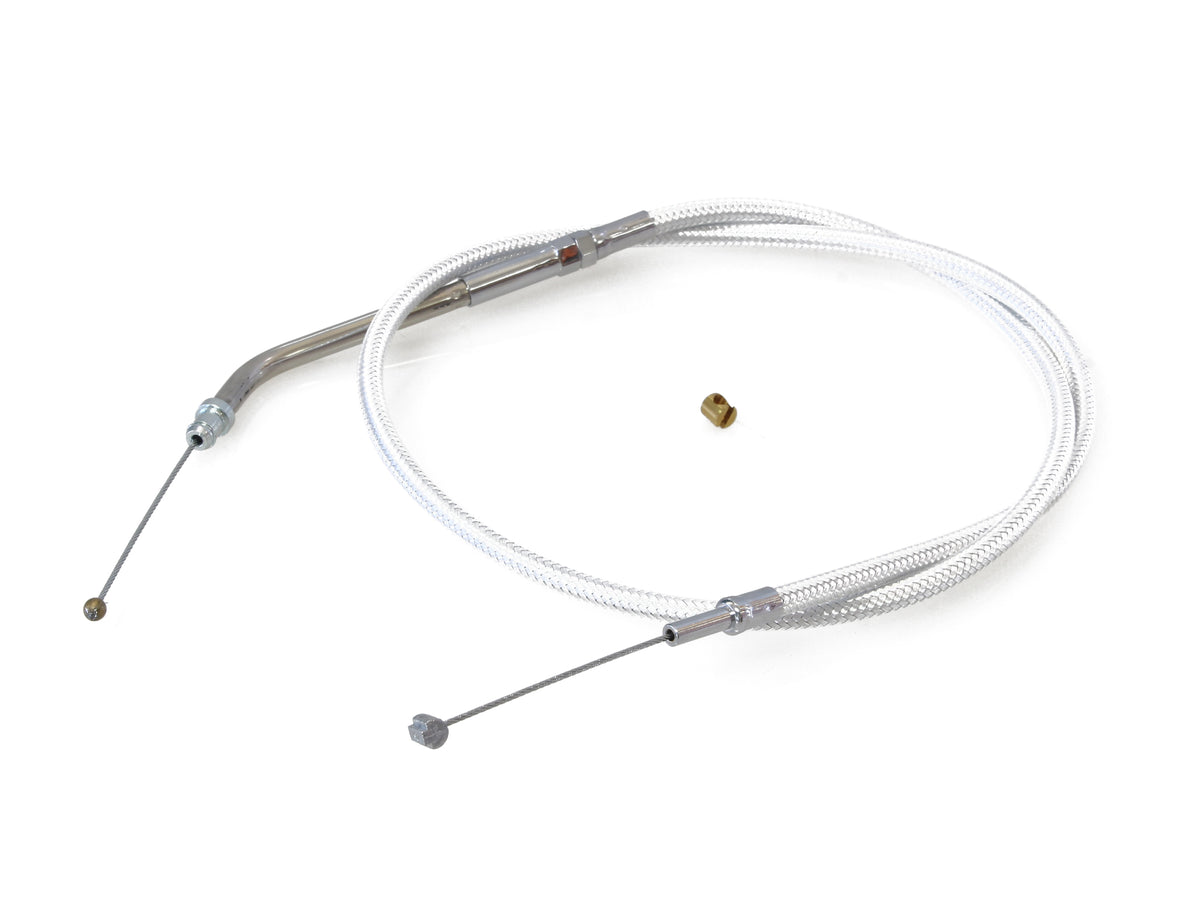 30-3/4in. Throttle Cable - Sterling Chromite. Fits Sportster 1996-2006.