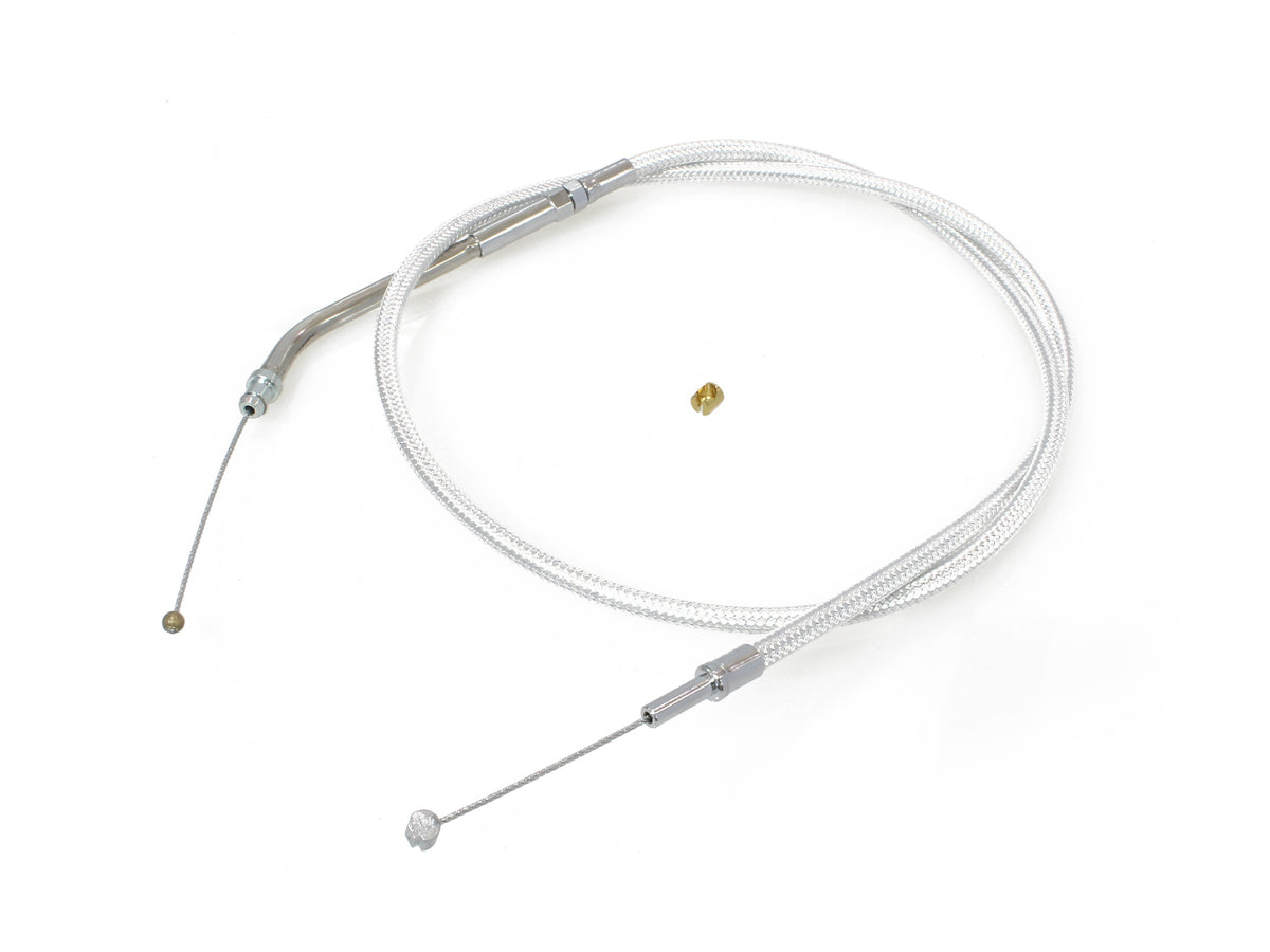 30in. Throttle Cable - Sterling Chromite. Fits Sportster 2007-2021.