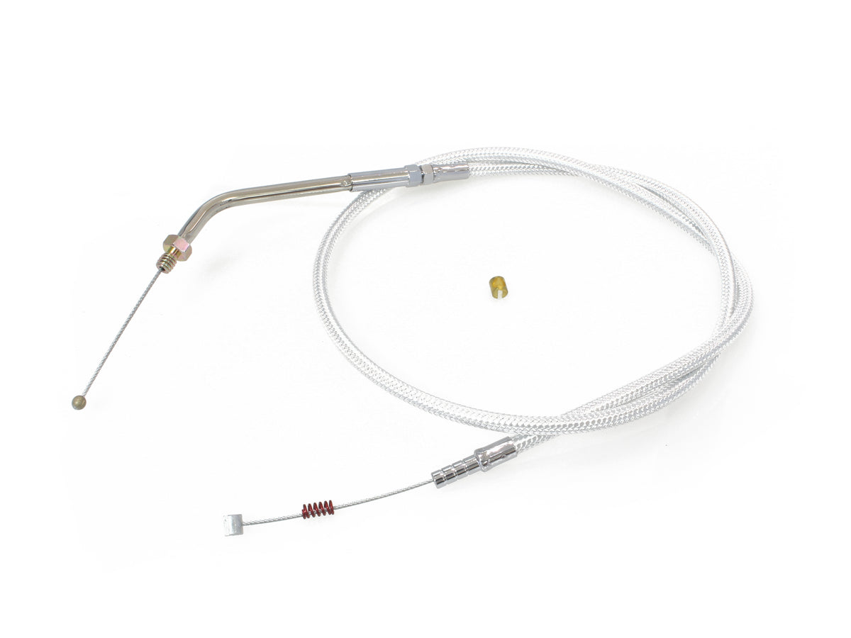 30in. Idle Cable - Sterling Chromite. Fits Sportster 1988-1995.