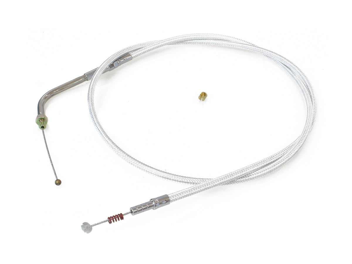 42-1/2in. Idle Cable - Sterling Chromite. Fits Big Twin 1981-1988.