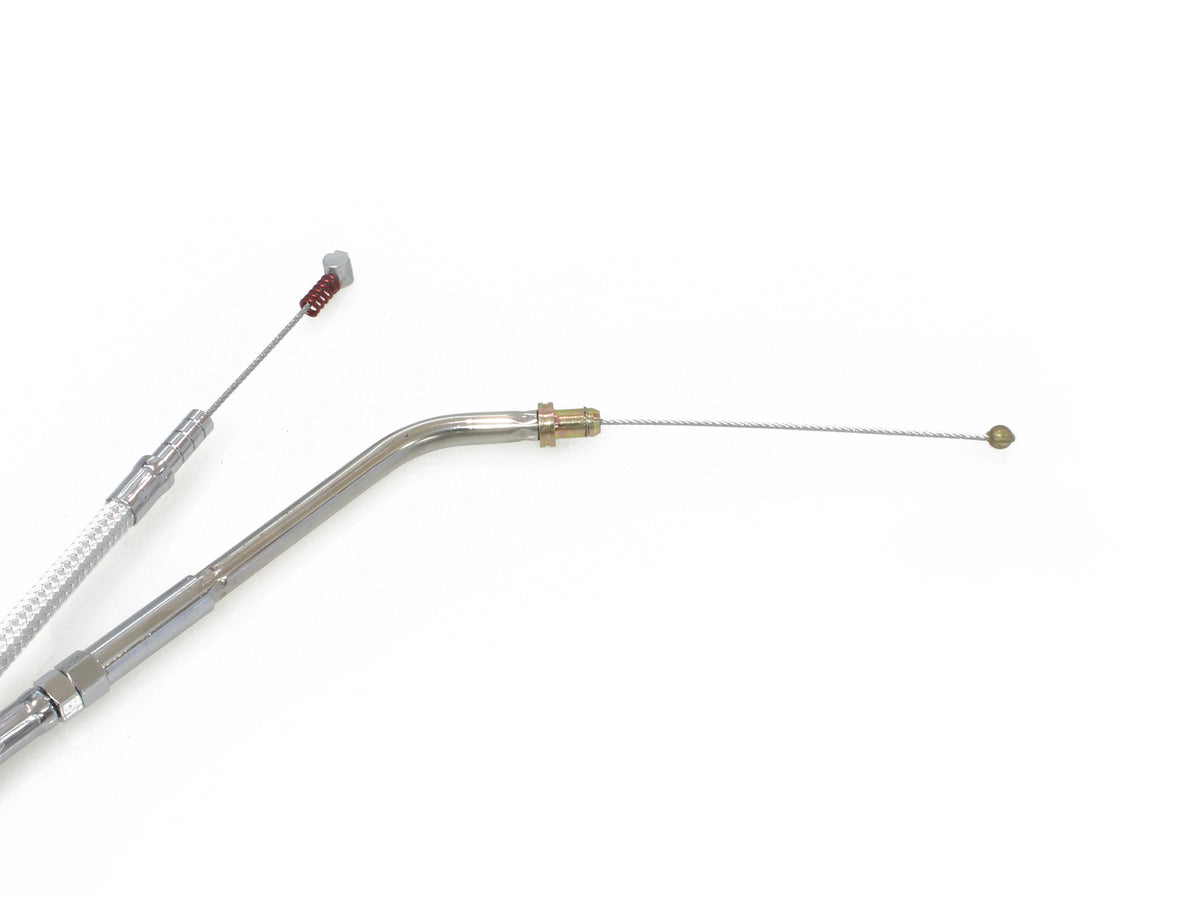 34-3/4in. Idle Cable - Sterling Chromite. Fits Sportster 1996-2006.