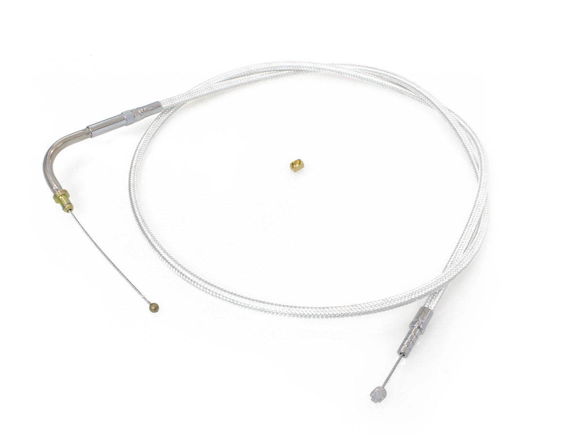 42-1/2in. Idle Cable - Sterling Chromite. Fits Big Twin 1996-2001 with Magnetti Marelli EFI