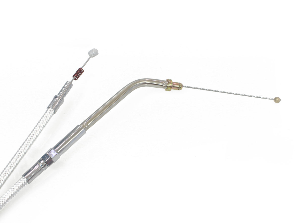 36in. Idle Cable - Sterling Chromite. Fits Sportster 2007-2021.