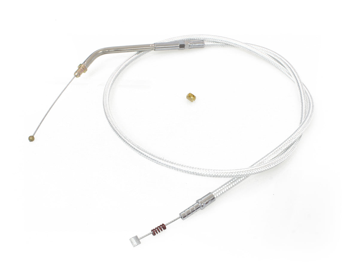 36in. Idle Cable - Sterling Chromite. Fits Sportster 2007-2021.