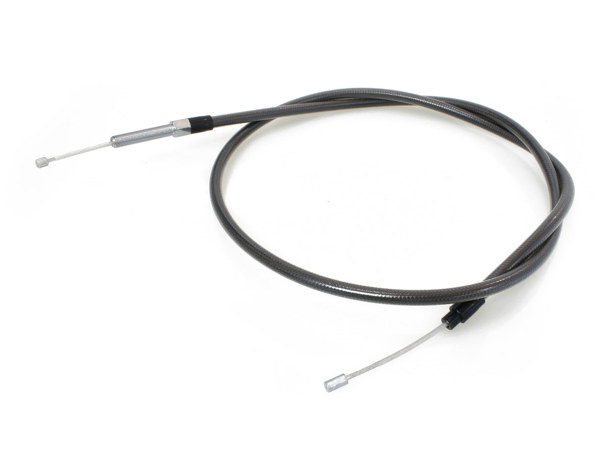 63in. Clutch Cable - Black Pearl. Fits 4Spd Big Twin 1968-1986
