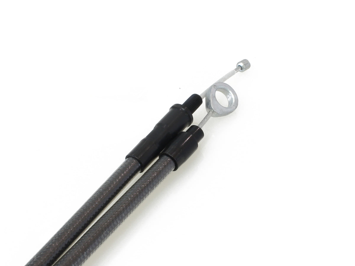 71in. Clutch Cable - Black Pearl. Fits 5Spd Big Twin 1987-2006