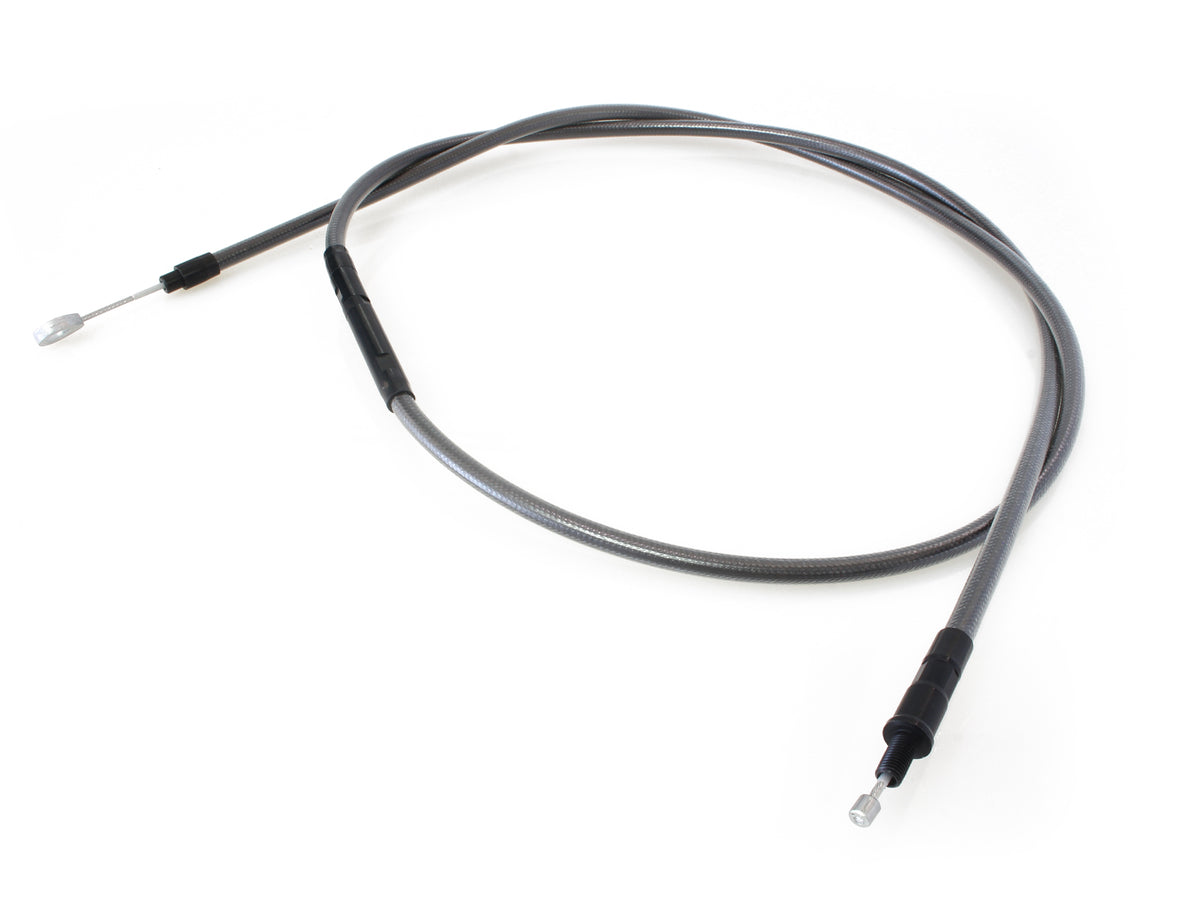 71in. Clutch Cable - Black Pearl. Fits 5Spd Big Twin 1987-2006