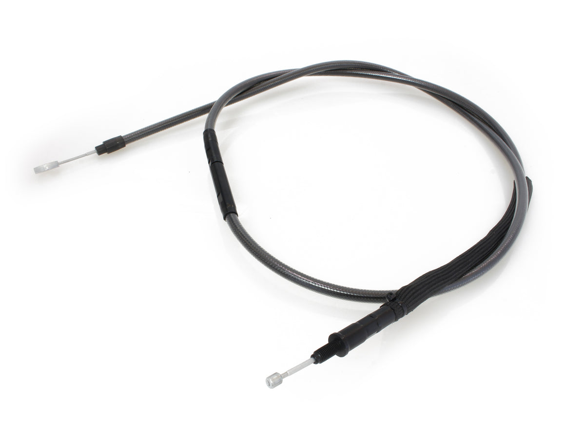 79in. Clutch Cable - Black Pearl. Fits Softail 2007-2024 & Dyna 2006-2017.