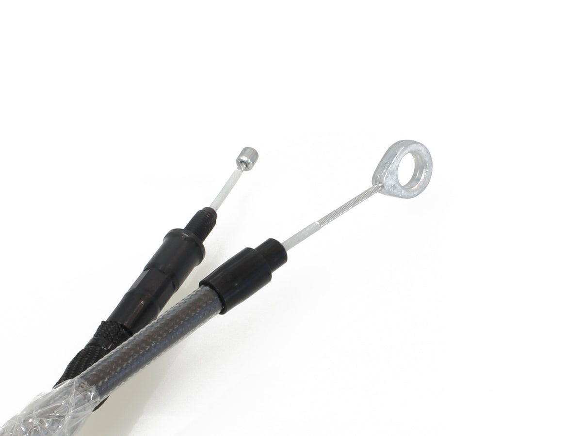 81in. Clutch Cable - Black Pearl. Fits Softail 2007-2024 & Dyna 2006-2017.