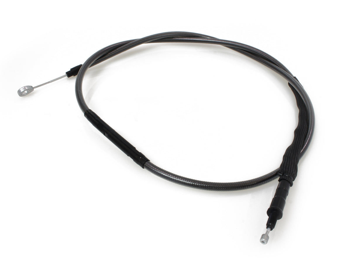 61in. Clutch Cable - Black Pearl. Fits Softail 2007up & Dyna 2006-2017.
