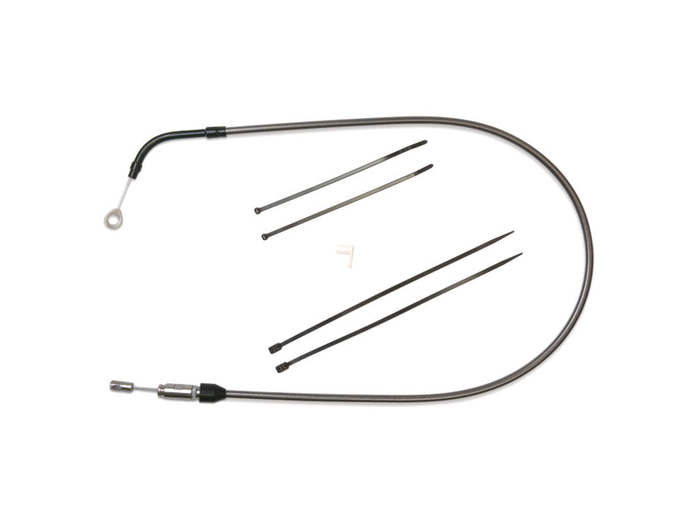 41in. Quick Connect Upper Clutch Cable - Black Pearl. Fits Most Touring 2021-2024