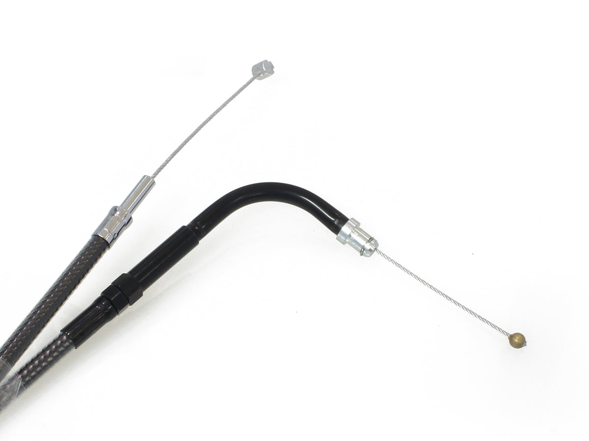 26-1/2in. Throttle Cable - Black Pearl. Fits Big Twin 1996-2017.