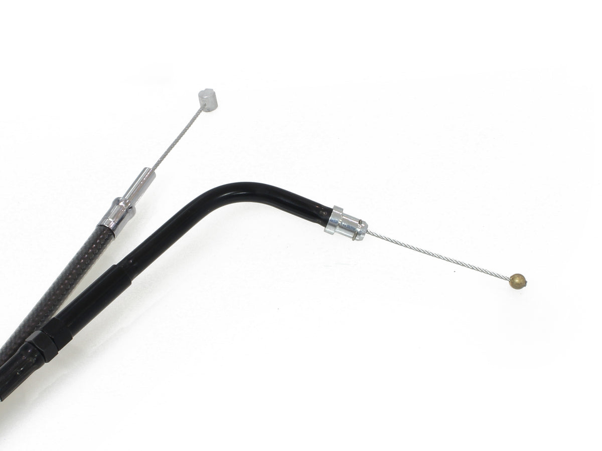 39-1/2in. Throttle Cable - Black Pearl. Fits V-Rod 2002-2017