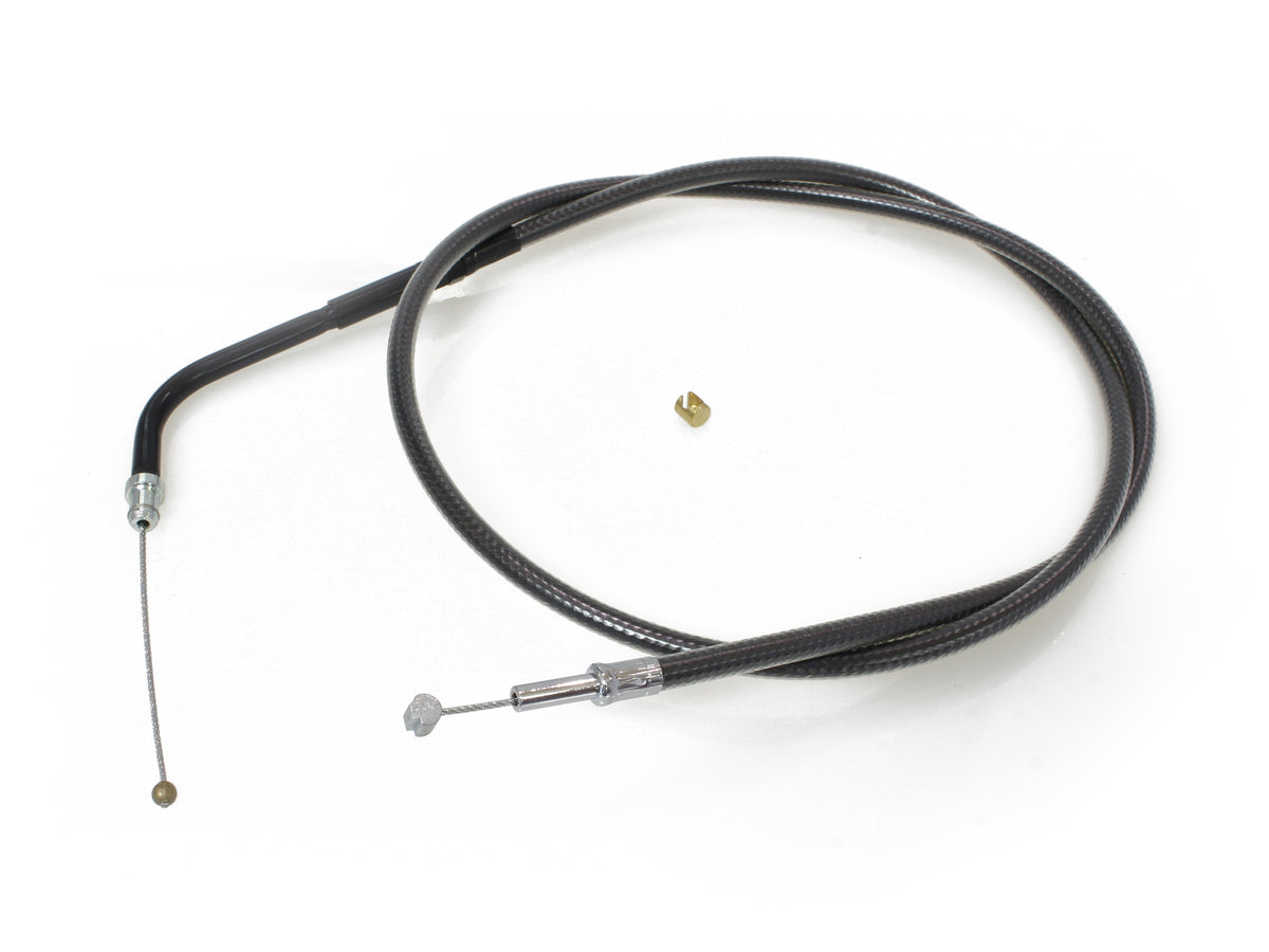 31-1/2in. Throttle Cable - Black Pearl. Fits V-Rod 2002-2017