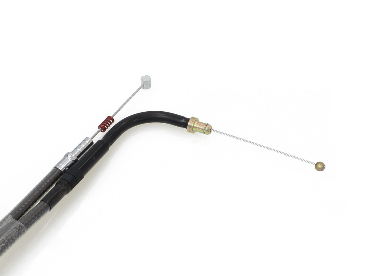40-3/4in. Idle Cable - Black Pearl. Fits Big Twin 1996-2017.