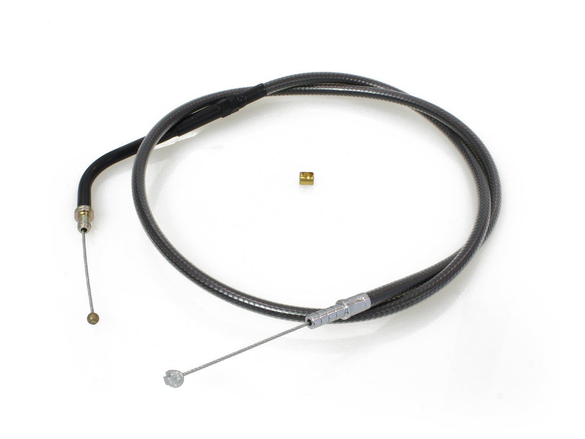 34-1/2in. Idle Cable - Black Pearl. Fits V-Rod 2002-2017