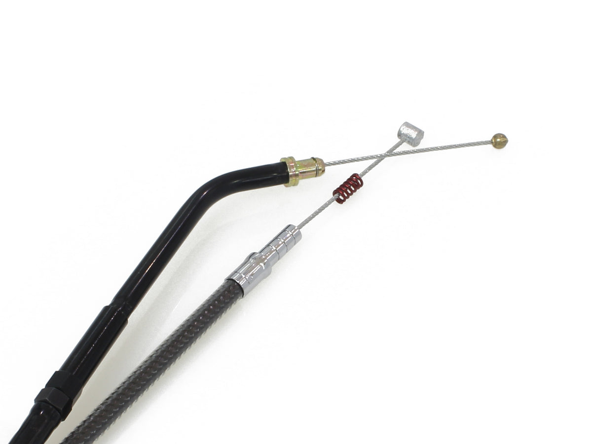 40in. Idle Cable - Black Pearl. Fits Sportster 2007-2021.