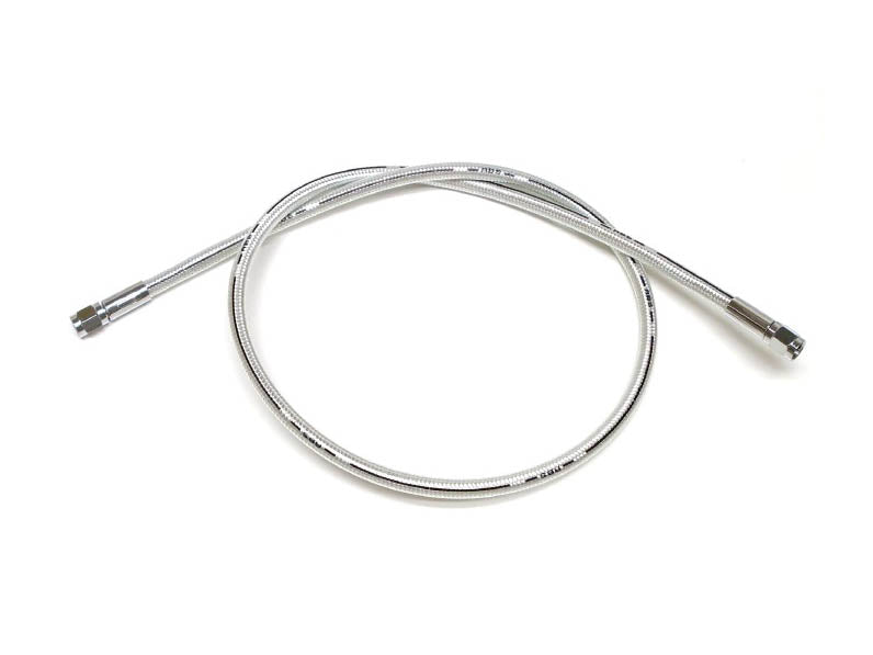 74in. Universal Brake Line - Sterling Chromite.