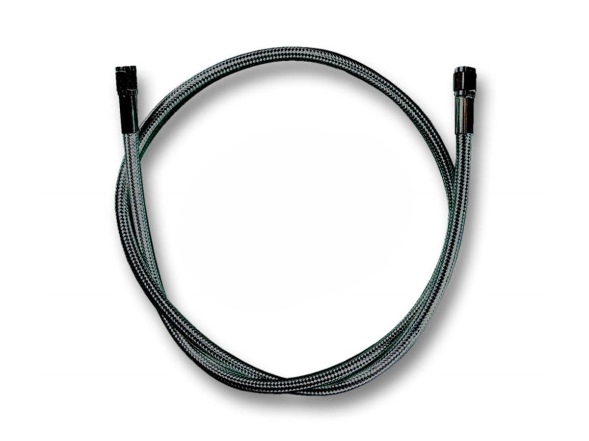 62in. Universal Brake Line - Black Pearl.