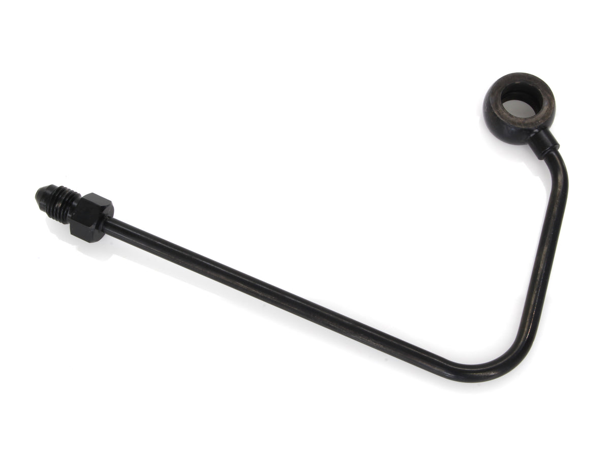ABS Pump to Top Brake Line ABS Adapter J-Hook - Black. Fits Softail 2011-2017.