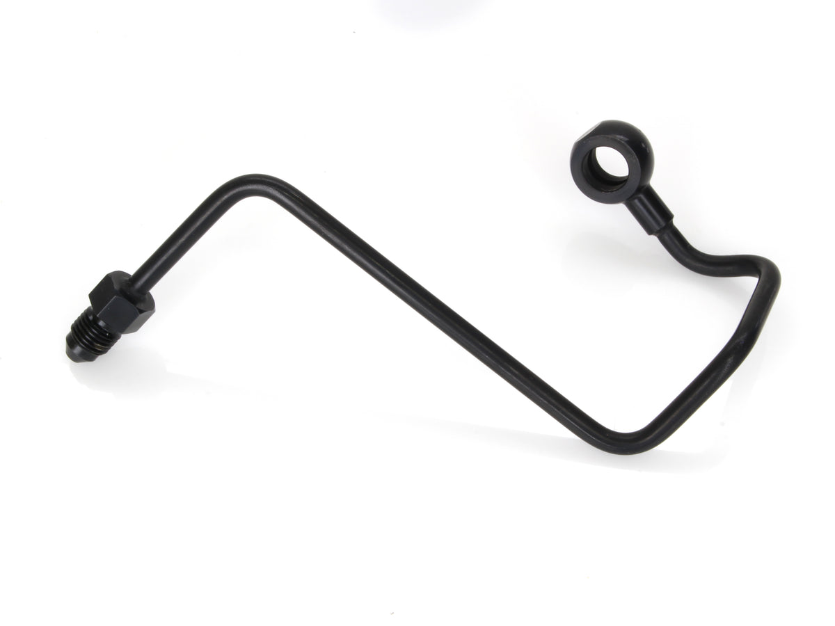 ABS Pump to Top Brake Line Adapter J-Hook - Black. Fits V-Rod 2008-2017.