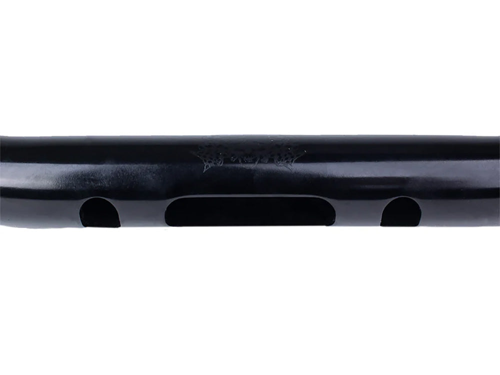 1-1/8in. V-Twin Moto Hart-Luck Edition Handlebar - Polished Black.