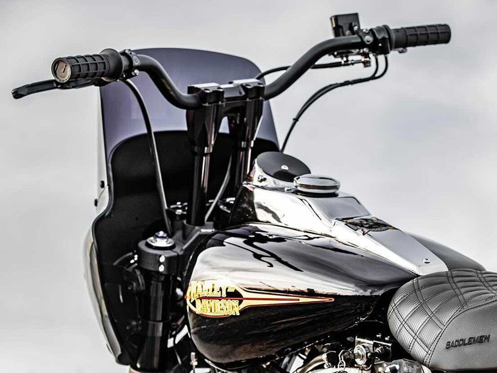 1in. V-Twin Moto Handlebar - Black.