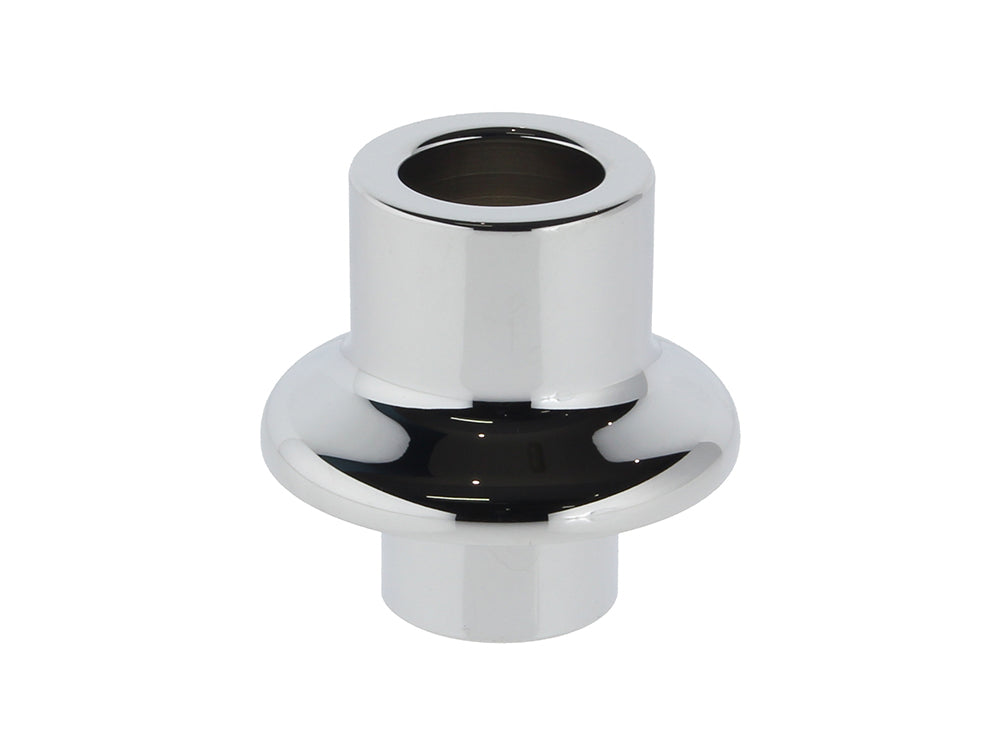 Axle Spacer - Chrome. Used with Performance Machine Pulleys fits on Pulley Side.