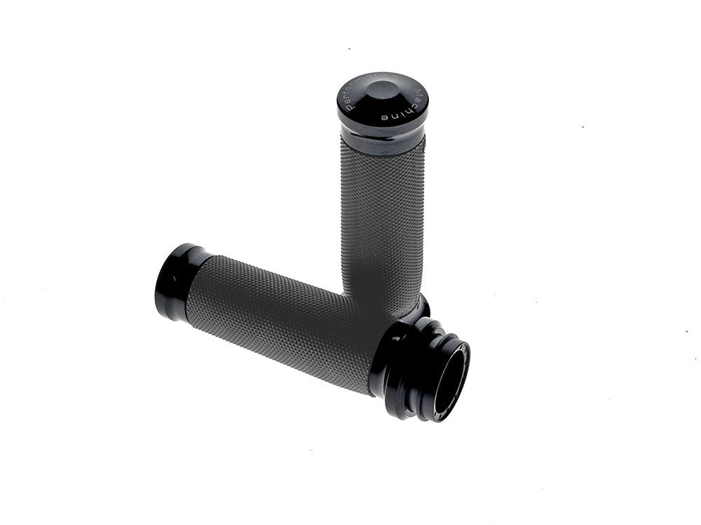 Contour Handgrips – Black. Fits Most Big Twin 2008up With Throttle-By-Wire