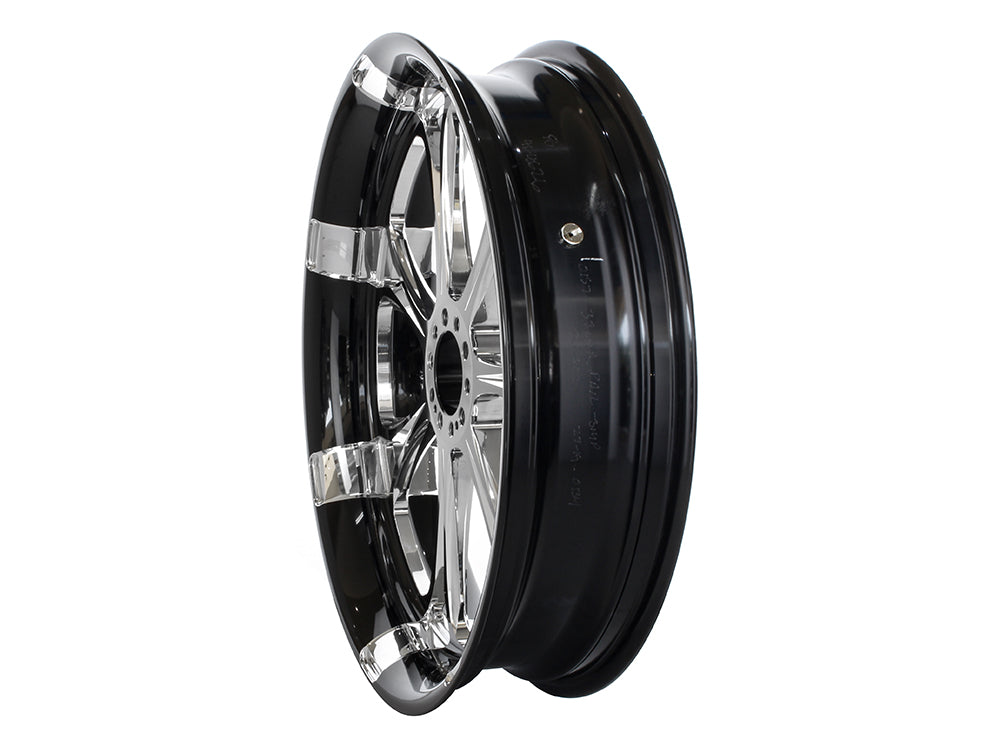 23in. x 3.50in. wide Paramount Wheel - Black Contrast Cut Platinum.