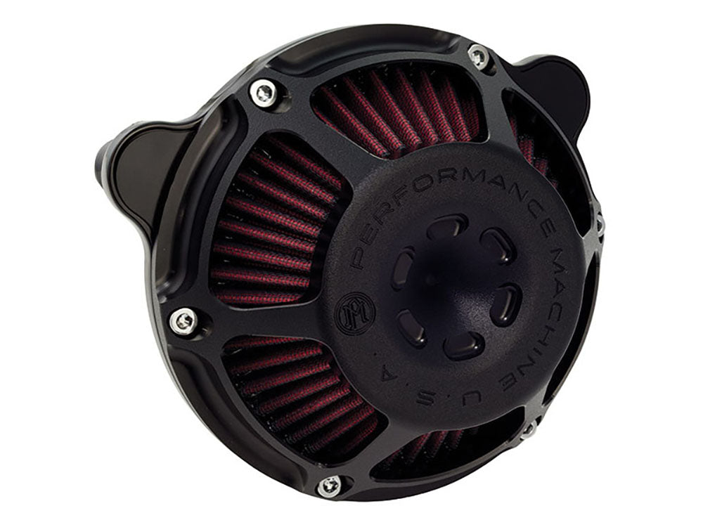 Max HP Air Cleaner Kit - Black Ops. Fits Touring 2008-2016, Softail 2016-2017, CVO Softail 2011-2017 & Dyna Low Rider S 2016-2017 with Throttle-by-Wire