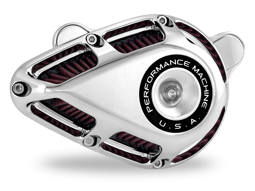 Jet Air Cleaner Kit - Chrome. Fits Touring 2017-2024 & Softail 2018-2024