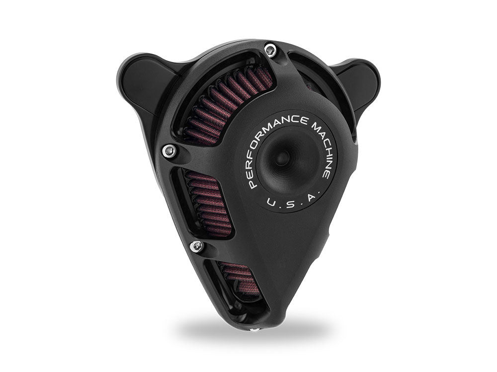 Performance Machine- Jet Air Cleaner Kit – Black Ops. Fits CVO Touring 2023up, Street Glide & Road Glide 2024up, Touring 2025up & Softail 2025up