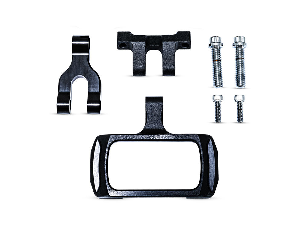 PM Phatbar Gauge Relocation Kit – Black Ops. Fits Softail Street Bob, Breakout, Low Rider ST and Standard 2018-2024 – Performance Machine