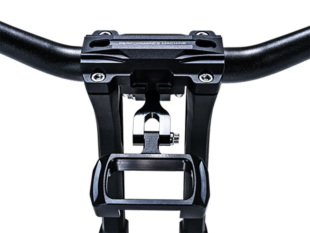 PM Phatbar Gauge Relocation Kit - Black Ops. Fits Softail Street Bob, Breakout, Low Rider ST and Standard 2018-2024