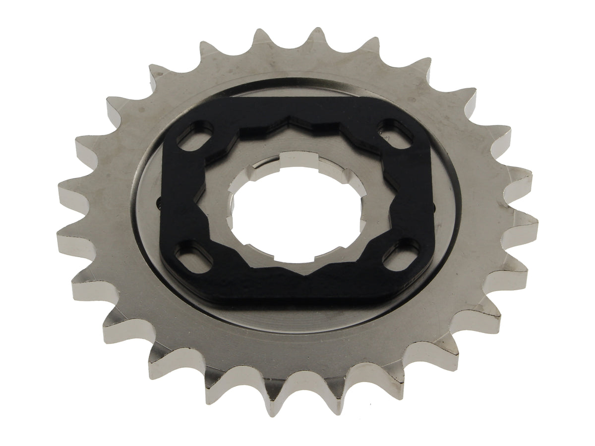 24 Tooth Transmission Sprocket. Fits 4spd Big Twin 1936-1979.