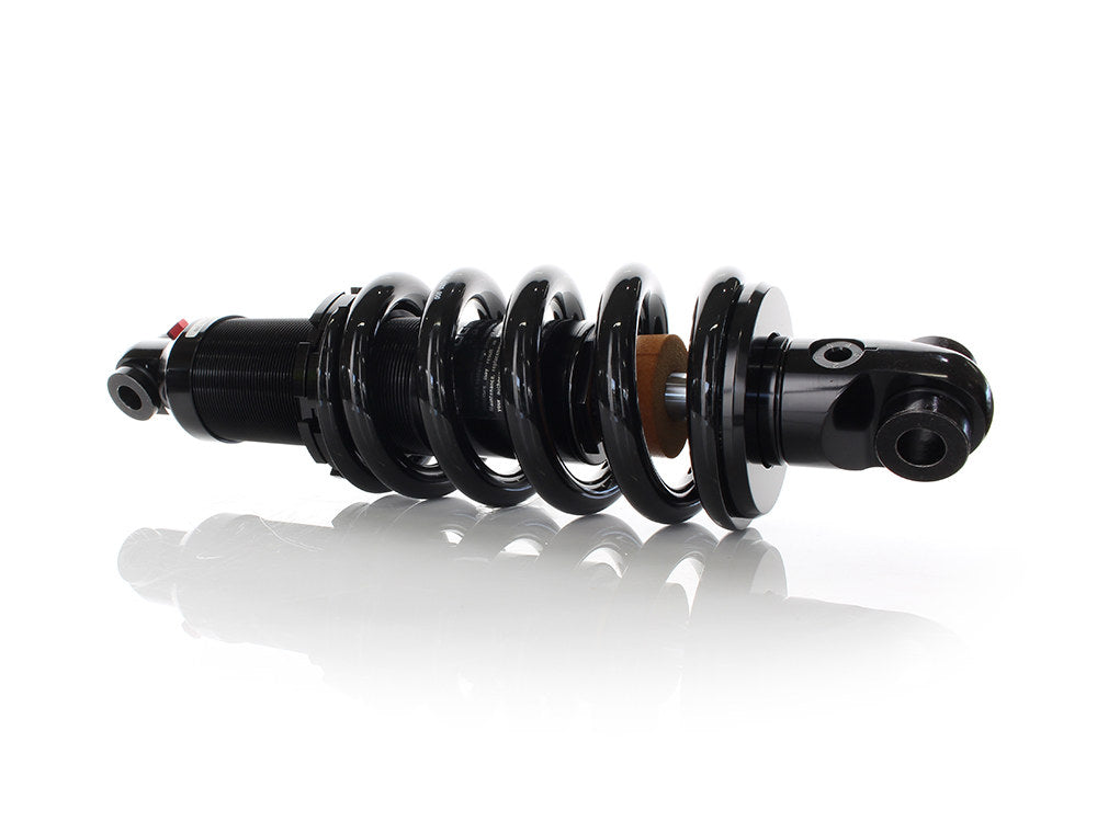 465 Series, 12.2in. Standard Spring Rate Rear Shock Absorber - Black. Fits Softail 2018up.