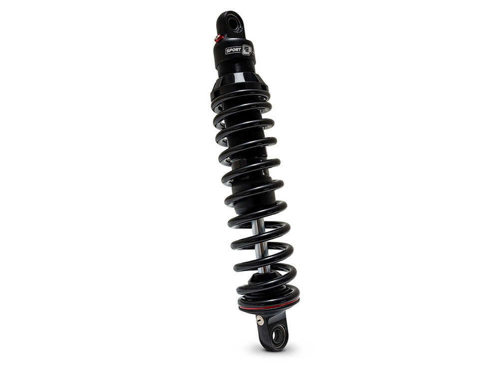 494 Series, 12.5in. Rear Shock Absorbers - Black. Fits Dyna 1991-2005