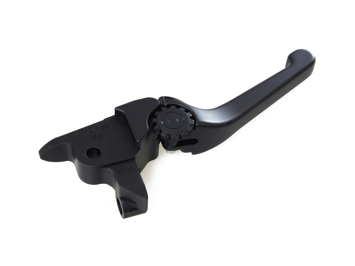 Adjustable Anthem Levers - Black. Fits Touring 2014-2016 With Hydraulic Clutch & V-Rod 2006-2017