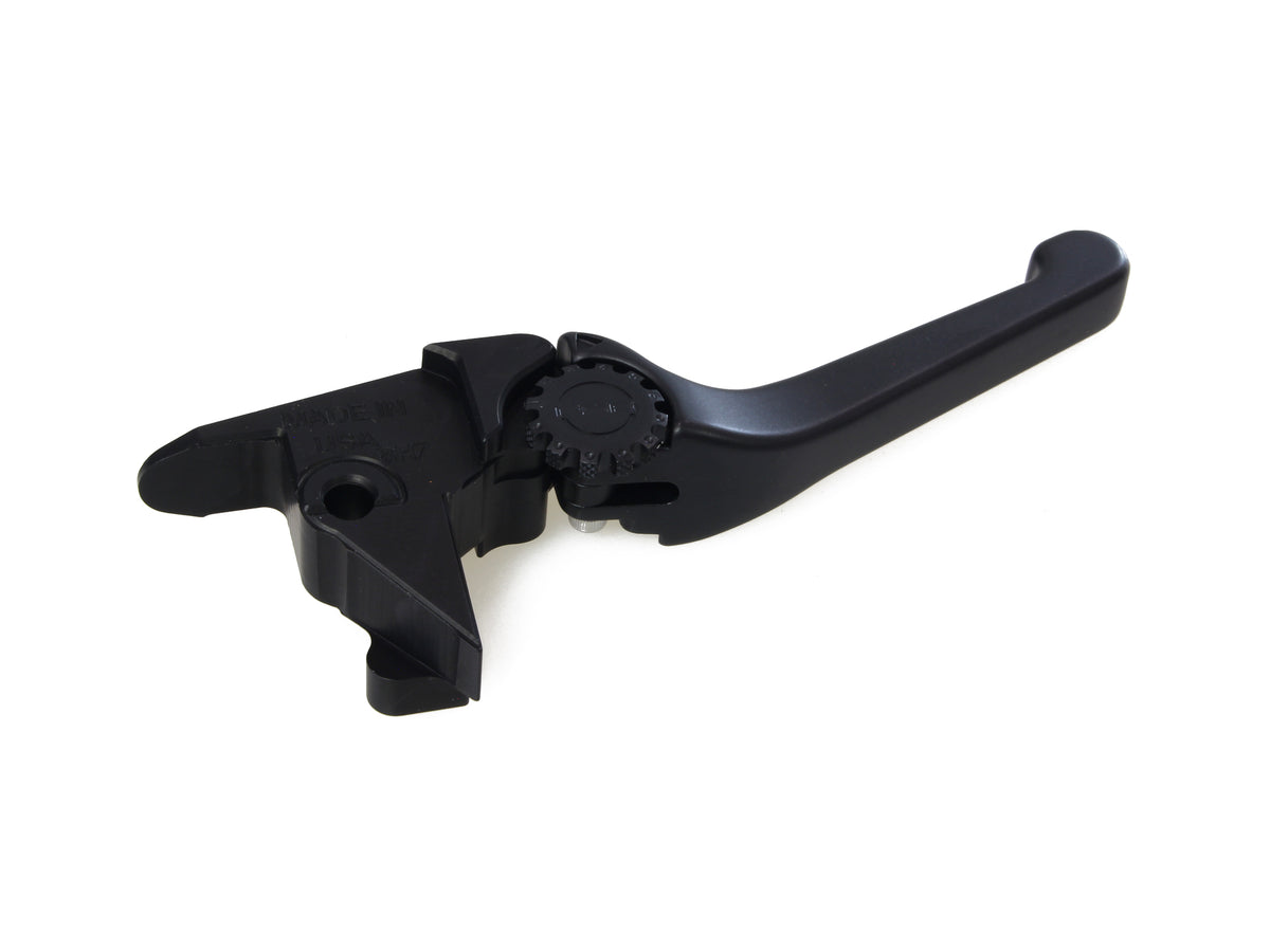 Adjustable Anthem Levers - Black. Fits Softail 2015-2024