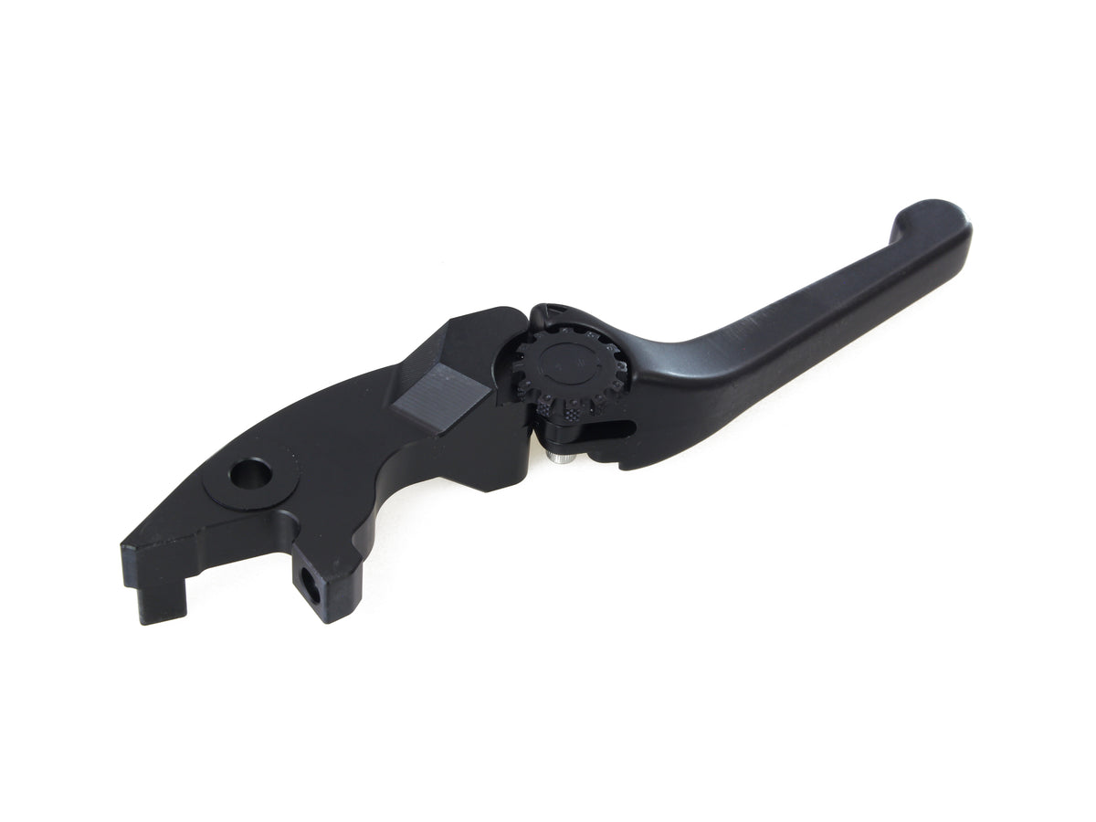 Adjustable Anthem Levers - Black. Fits Indian Scout 2017-24.