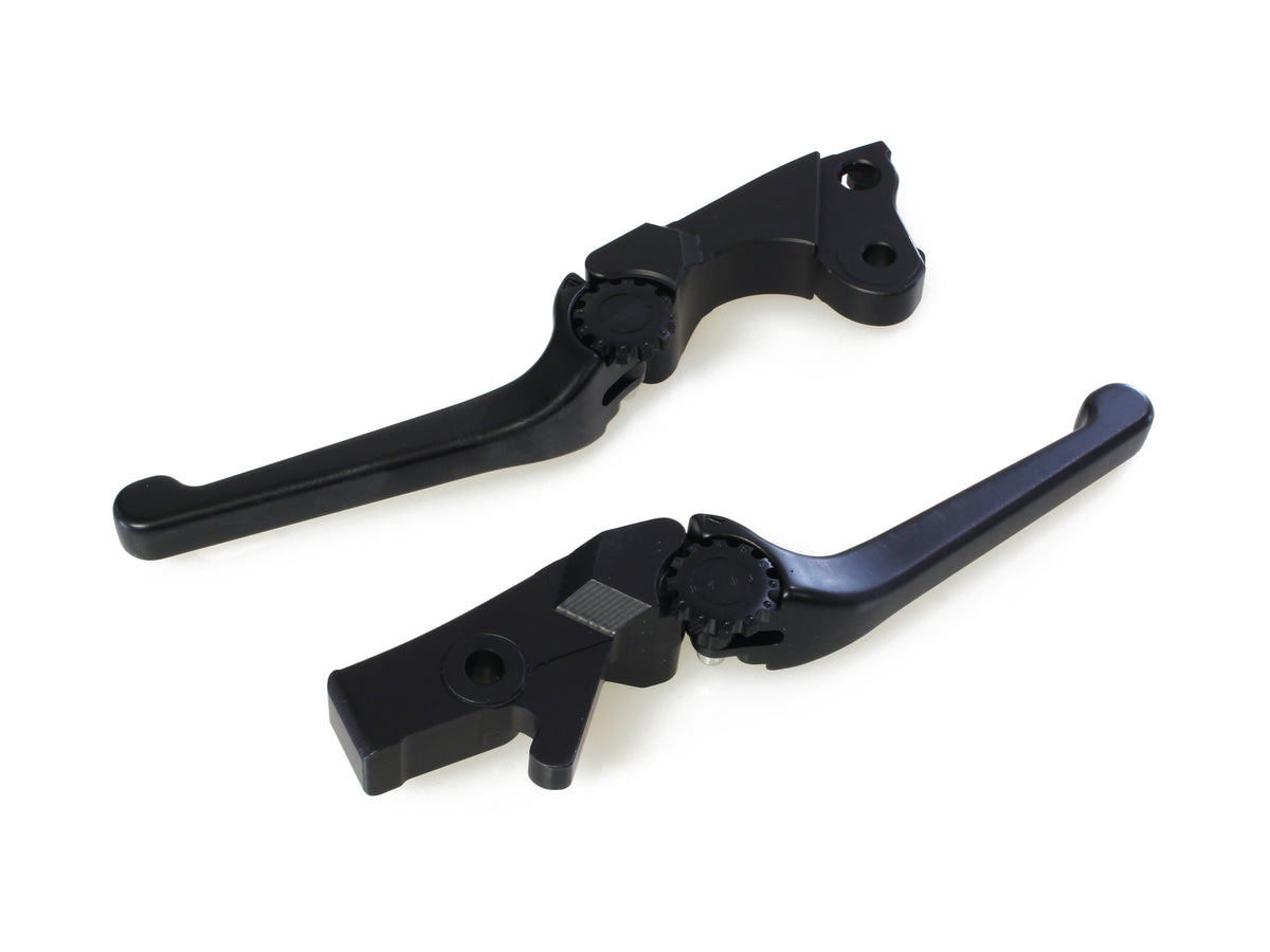 Adjustable Anthem Levers - Black. Fits Indian Cruiser 2022up